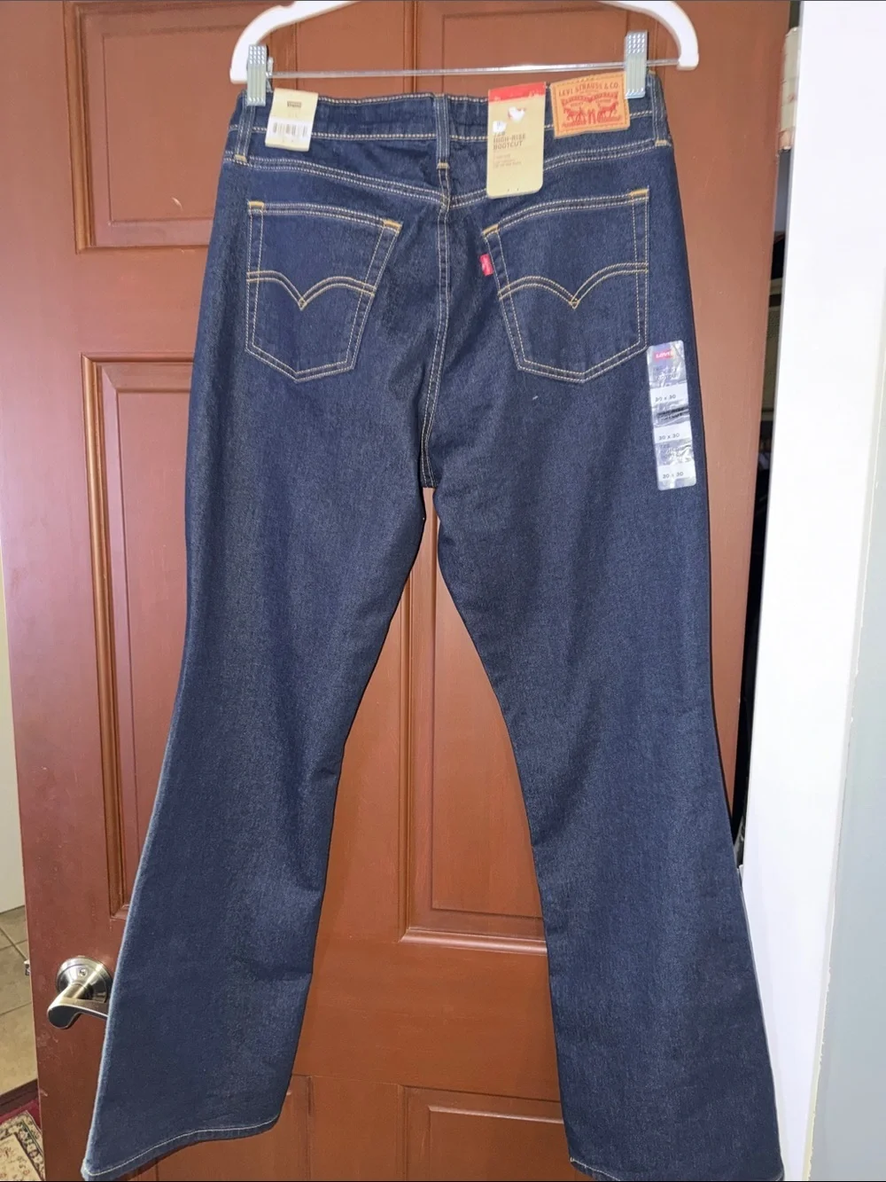 Levi's Men's Dark Blue Straight Jeans